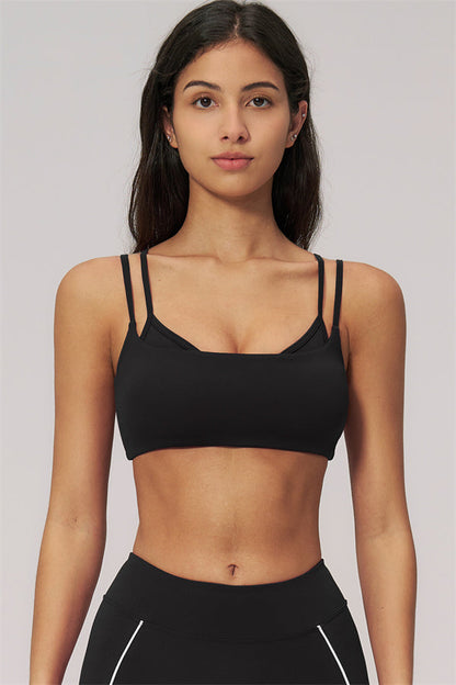 The Clarity Dual Strap Sports Bra Shorts 2-Piece Set