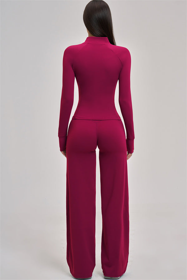 The Swoon Jacket Flared Leggings 2-Piece Set