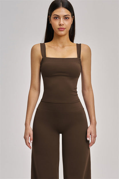 The Swoon Tank Top Flared Leggings 2-Piece Set