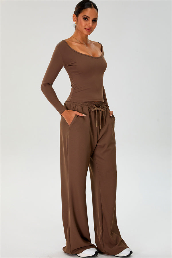 The Rush Long Sleeve T-shirt Sweatpants 2-Piece Set