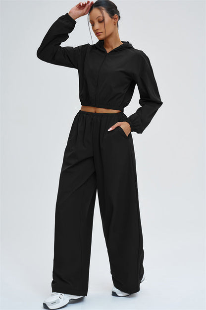 The Svelte UV protection Crop Hoodie