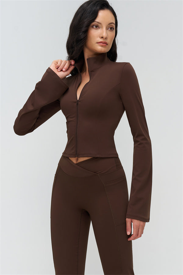 The BoldFit Jacket Flared Leggings 2-Piece Set