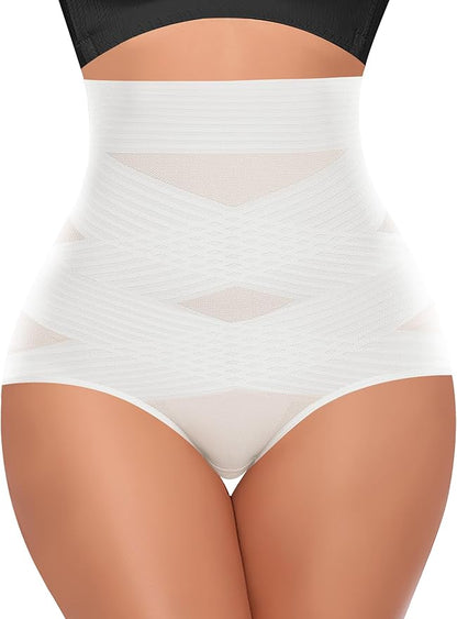 Tummy Control Shapewear Panties for Women High Waisted Body Shaper Slimming Shapewear Underwear Girdle Panty