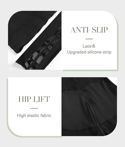 M MYODRESS Fajas Colombianas Moldeadoras Shapewear for Women Tummy Control Body Shaper Post Surgery Compression Garment