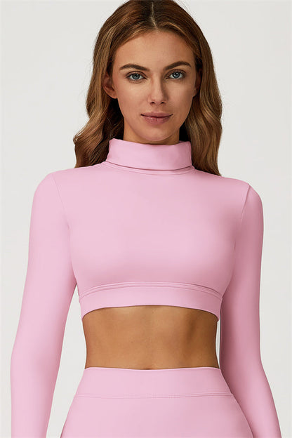 The Axis Crop Top Flared Leggings 2-Piece Set
