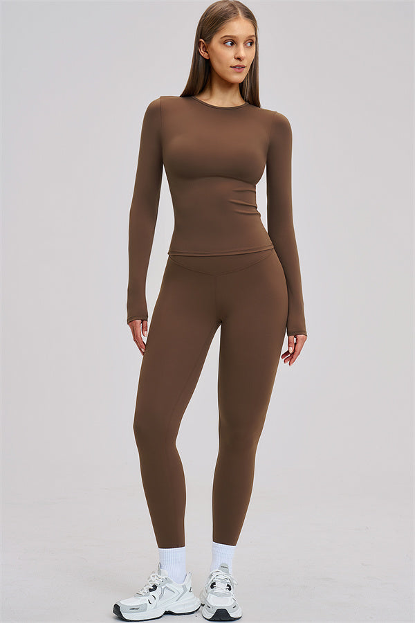 The Dynamic Long Sleeve T-shirt Leggings 2-Piece Set
