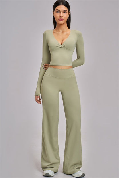 The Swoon Long Sleeve Crop top
