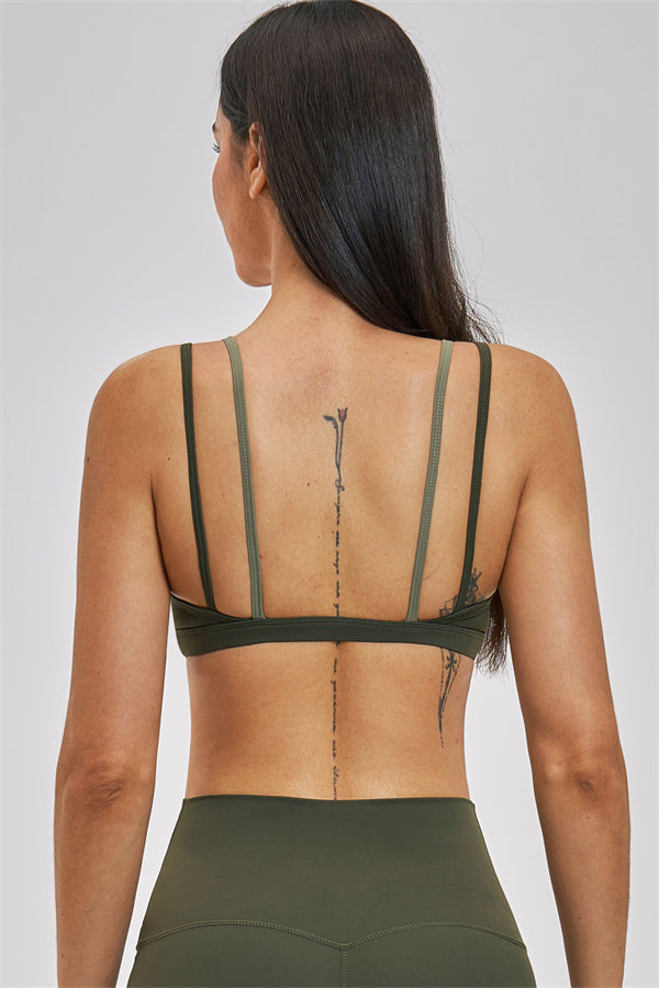 The Seraphine Layered V Sports Bra