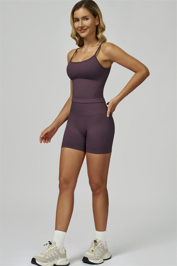 The Prime Crop Top Shorts 2-Piece Set