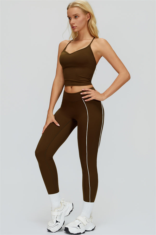 The Whisper Crop Top Leggings 2-Piece Set
