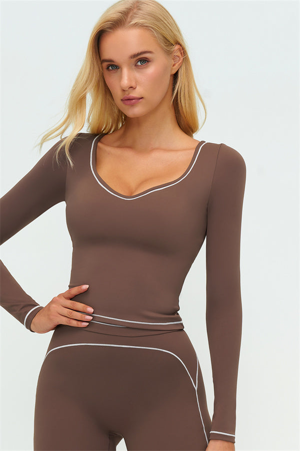The Amara Long Sleeve T-shirt Leggings 2-Piece Set