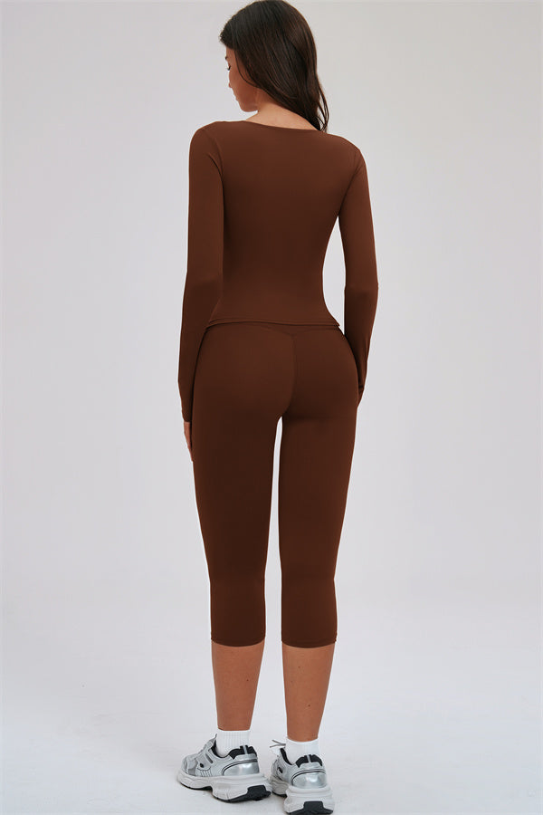 The Twirl Capri Leggings