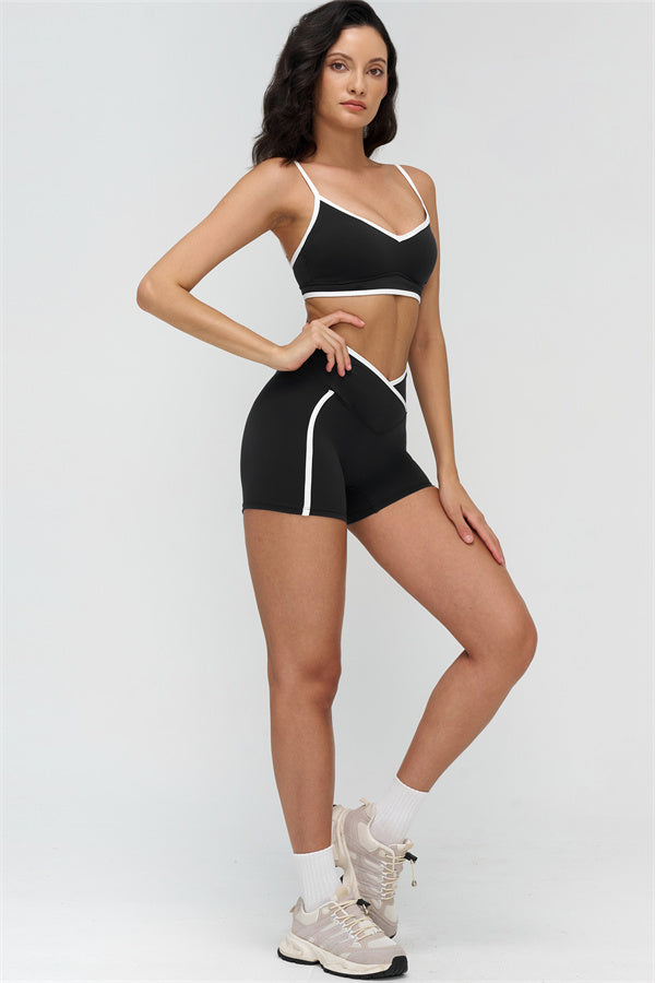 The Crave Contrast Sports Bra