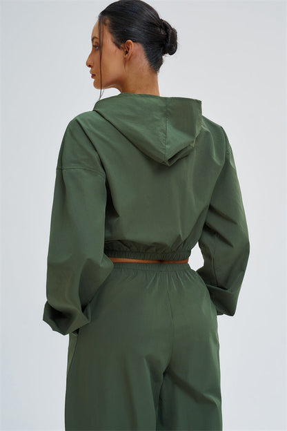 The Svelte UV protection Crop Hoodie