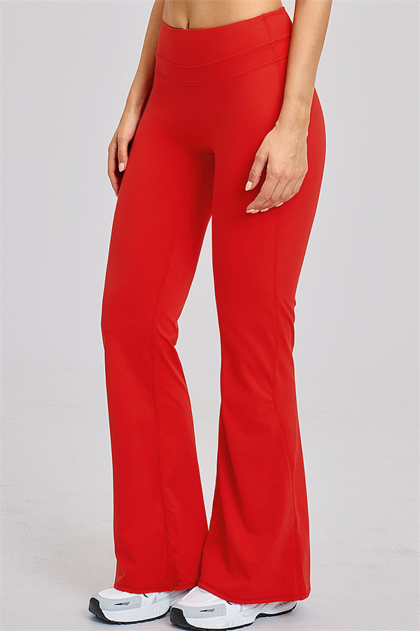 The Stride Crop Top Flared Leggings 2-Piece Set
