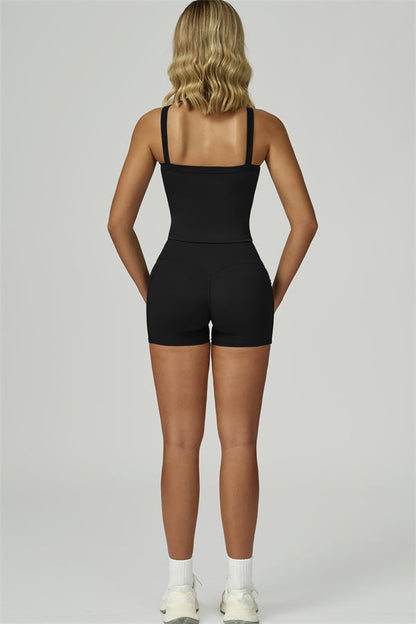 The Flourish Crop Tank Shorts 2-Piece Set