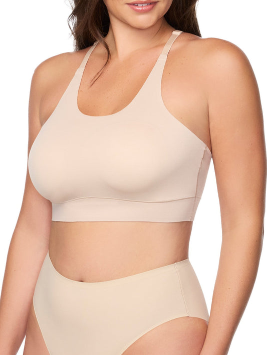 Real Smooth® Wireless Racerback Bralette