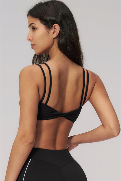 The Clarity Dual Strap Sports Bra Shorts 2-Piece Set