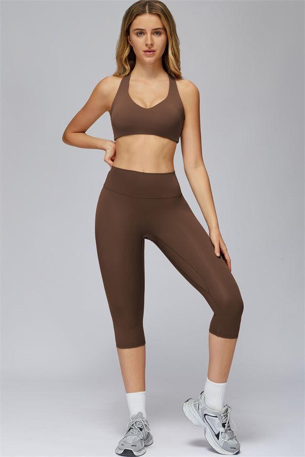 The FlexCore Capri Leggings