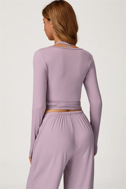 The Sprint Long Sleeve Crop Top