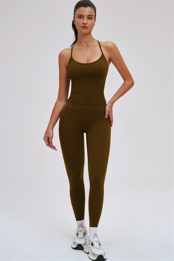 The Svelte Cross Back Tank Top