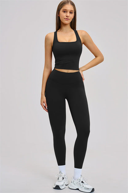 The Dynamic New Crop Top Leggings 2-Piece Set