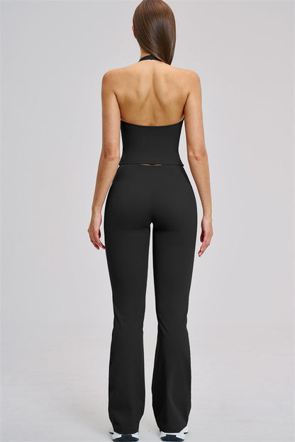 The Zestful Tank Top Flared Leggings 2-Piece Set