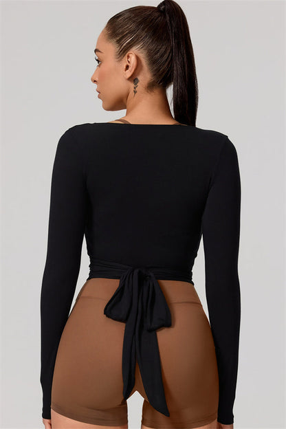 The Lively Long Sleeve Crop Top