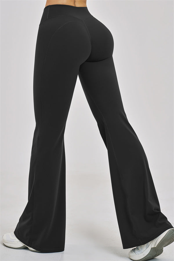 The Zenith Crop Top Flared Leggings 2-Piece Set