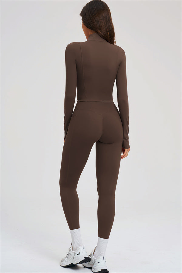 The Sizzle Zip Jacket Leggings 2-Piece Set