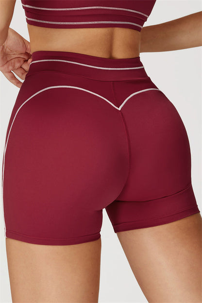 The Amara Long Sleeve T-shirt Shorts 2-Piece Set
