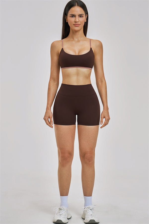 The Seraphine Sports Bra Shorts 2-Piece Set