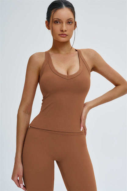 The Slate Cross Back Top