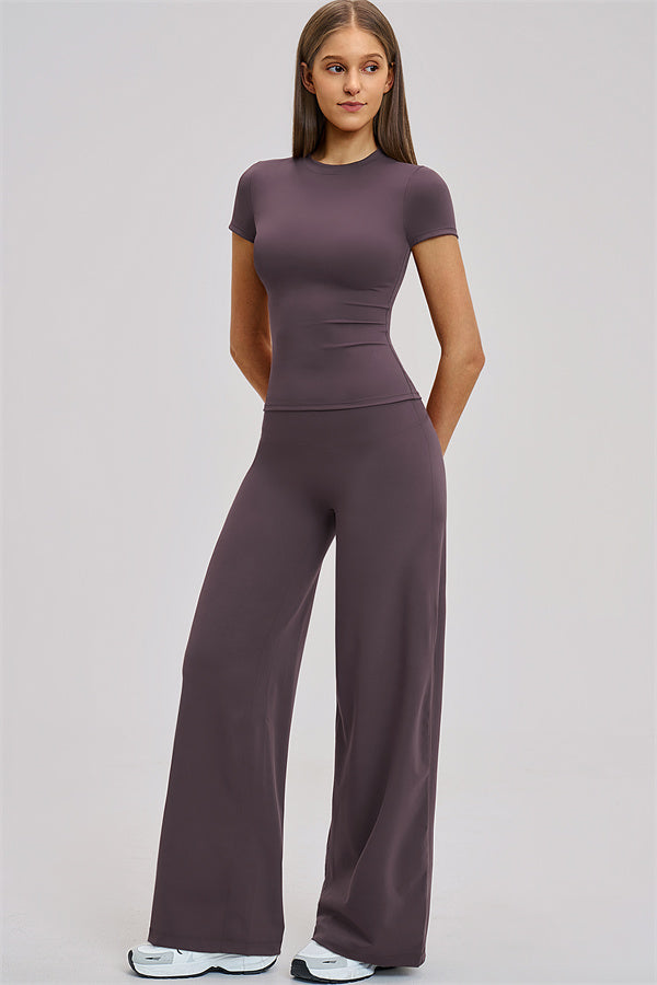 The Dynamic T-shirt Straight Leg Pants 2-Piece Set