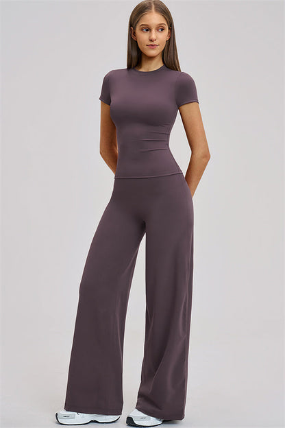 The Dynamic T-shirt Straight Leg Pants 2-Piece Set