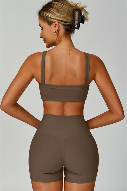 The Burst Sports Bra Shorts 2-Piece Set