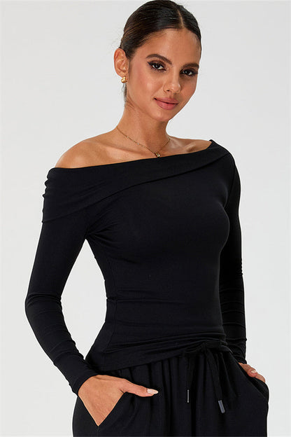 The Rush Off-shoulder T-shirt Sweatpants 2-Piece Set
