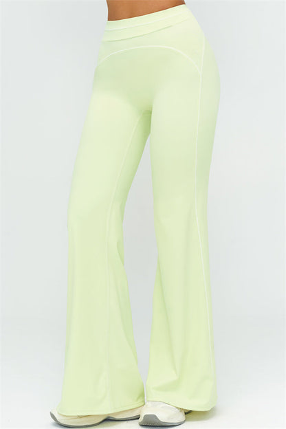 The Amara Crop Top Flared Leggings 2-Piece Set