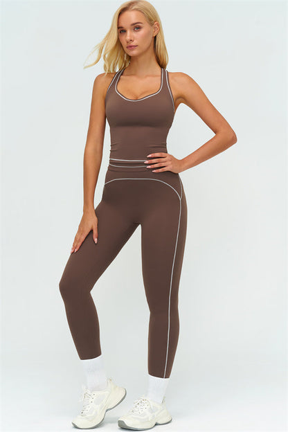 The Amara Crop Top Leggings 2-Piece Set