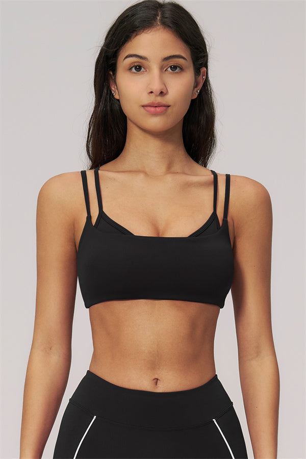The Clarity Dual Strap Sports Bra