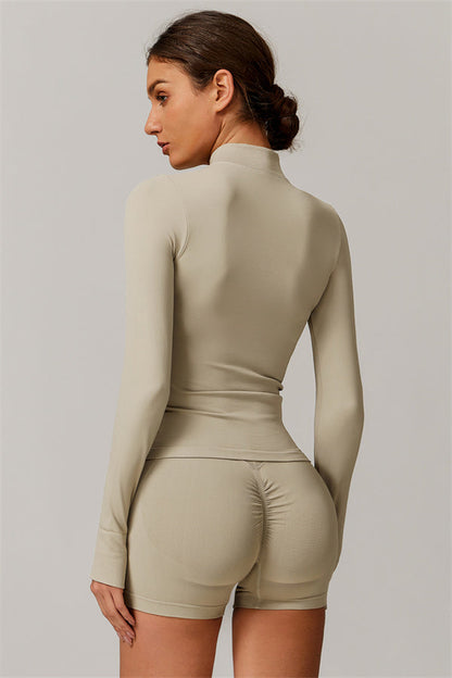 The Nova Luxe Jacket Shorts 2-Piece Set