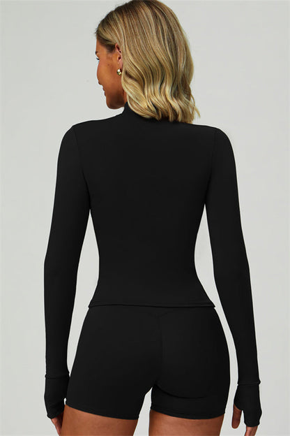 The Seraphine Jacket Sports Bra Shorts 3-Piece Set