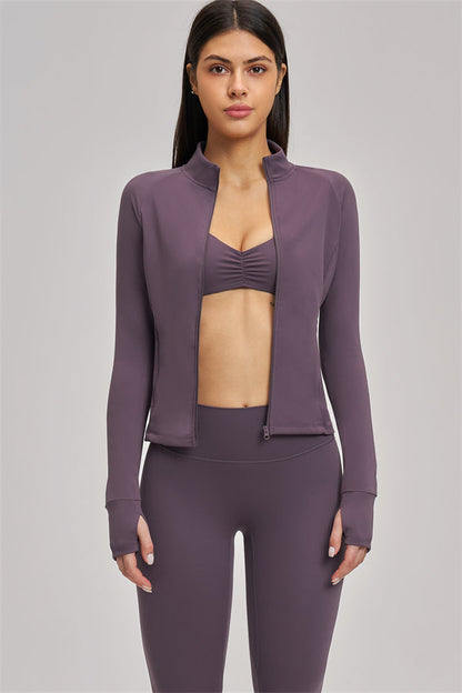 The Swoon Jacket Sports Bra Leggings 3-Piece Set