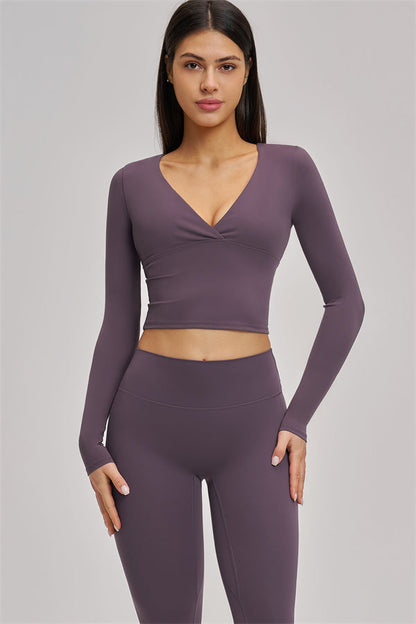 The Swoon Long Sleeve Crop top