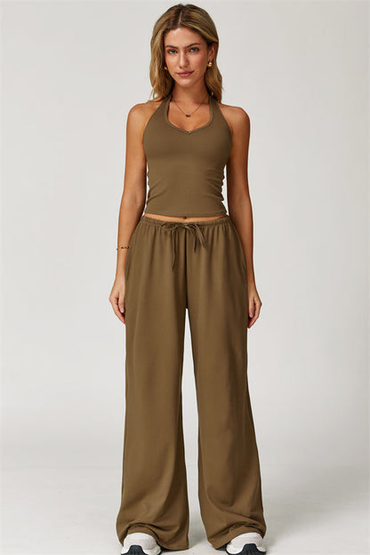 The Sprint Halter Tank Top