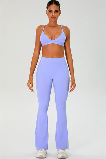 The Ember Sports Bra Flared Leggings 2-Piece Set