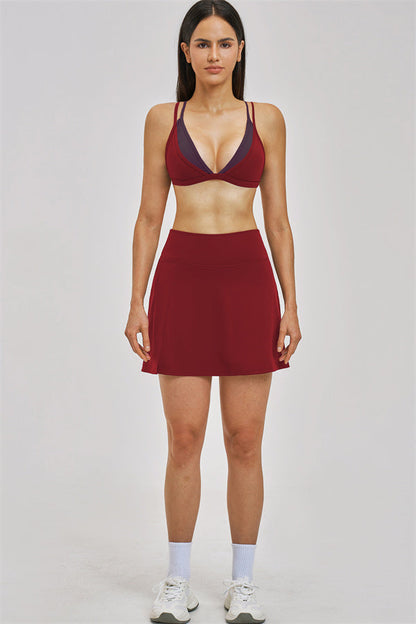 The Seraphine Layered V Sports Bra