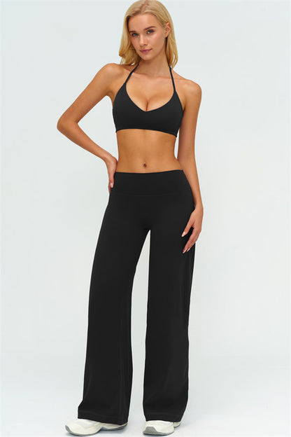 The Twirl Sports Bra New Straight Leg Pants 2-Piece Set