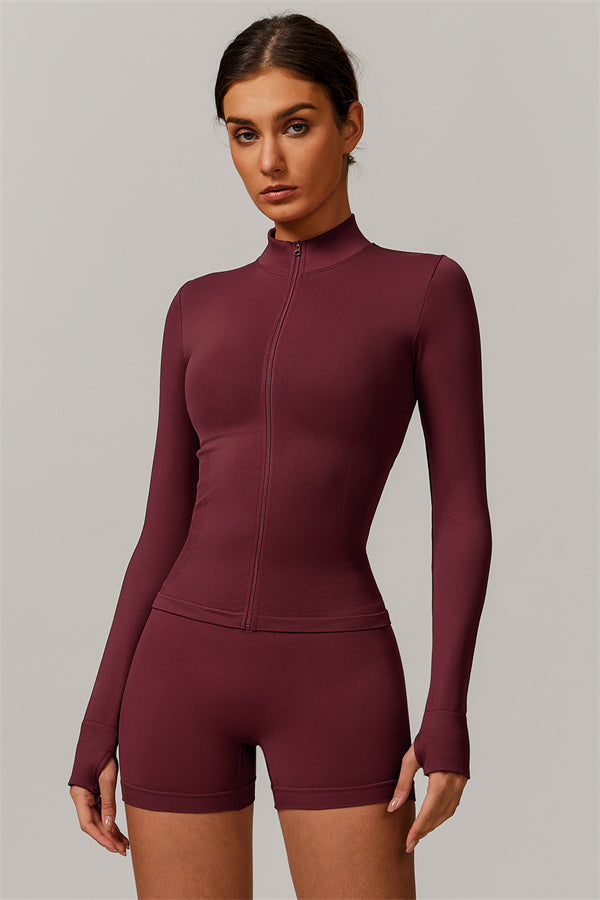The Nova Luxe Jacket Shorts 2-Piece Set