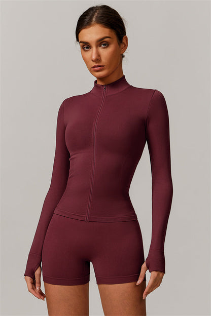 The Nova Luxe Jacket Shorts 2-Piece Set